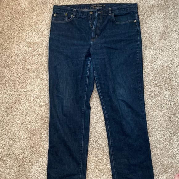 Lauren Ralph Lauren Classic Straight Jeans Dark Wash - Picture 4 of 6